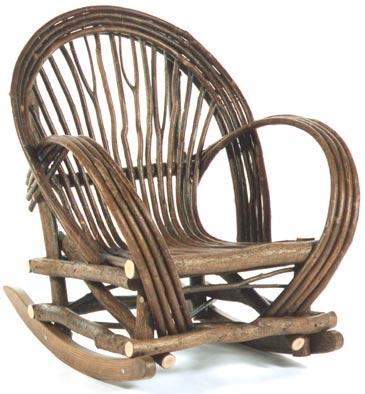 Fanback Club Chair Rocker