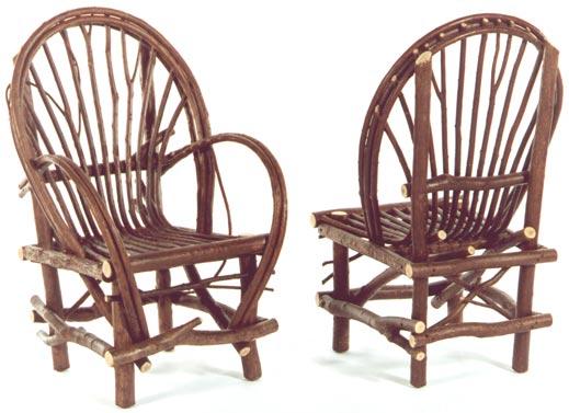 Fanback Arm Chair and Side Chair