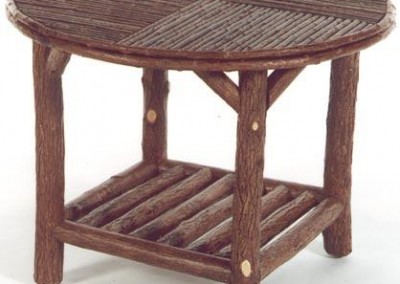 Backwoods Occasional Table with Lower Shelf