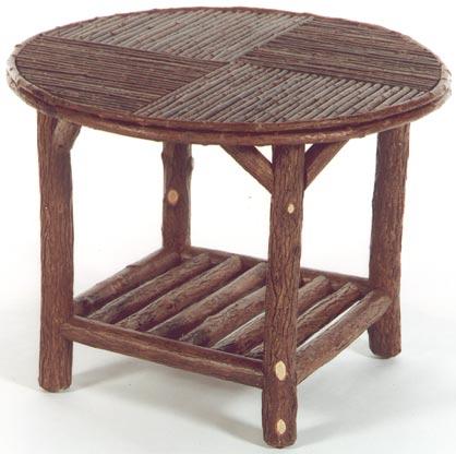 Backwoods Occasional Table with Lower Shelf