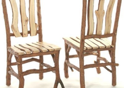 Taos Side Chair with Willow Slat Seat and Back