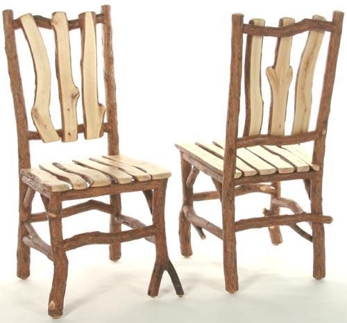 Taos Side Chair with Willow Slat Seat and Back